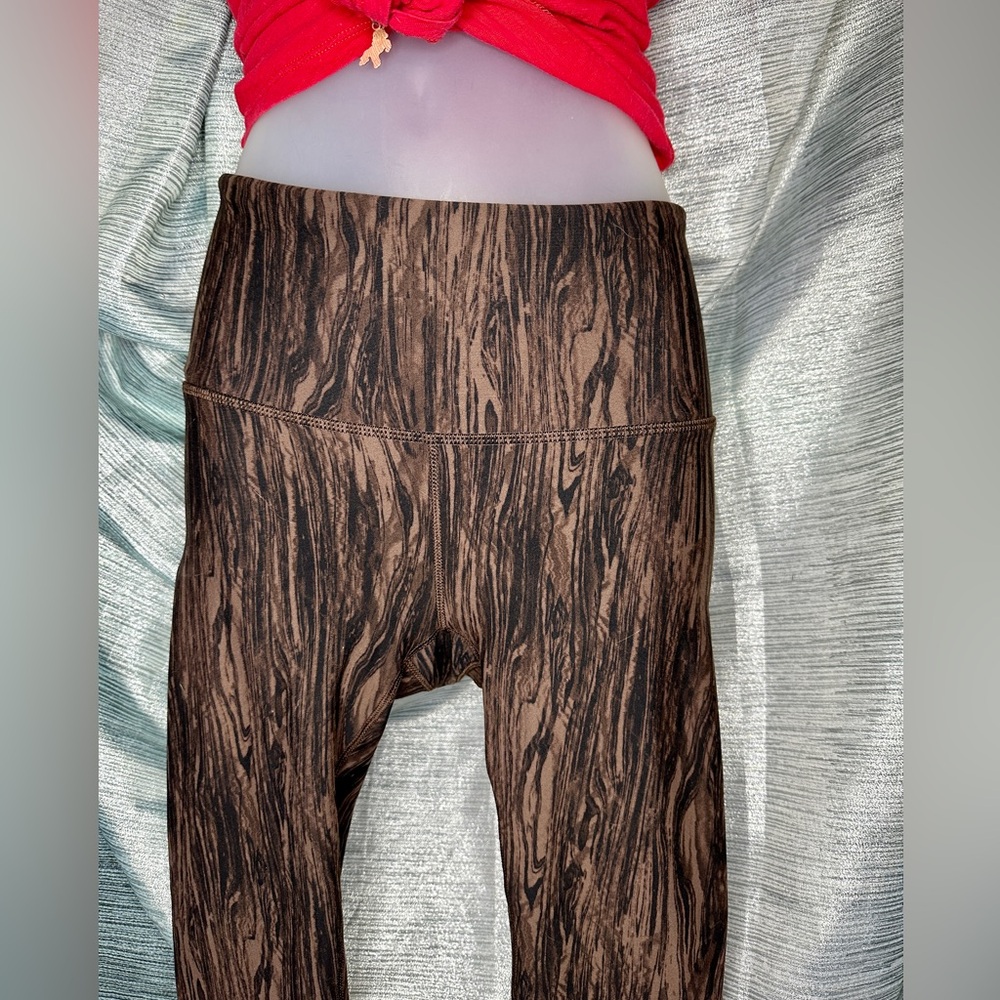 Calia - Brown & Black Marbled - Hi Rise 7/8 Leggings - Size XS (0-2)
